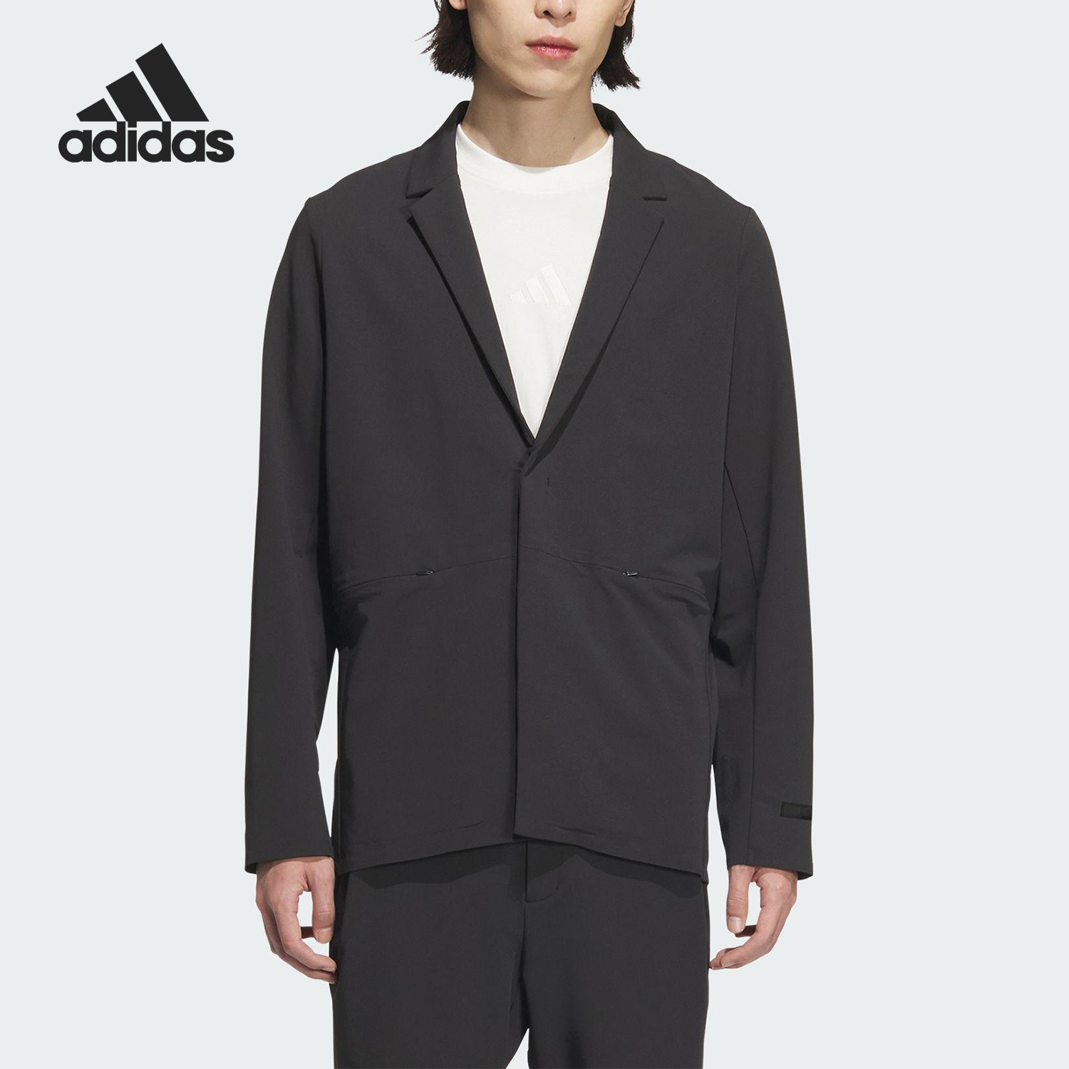 Adidas/阿迪达斯正品新款男士运动户外休闲西装外套JL9345