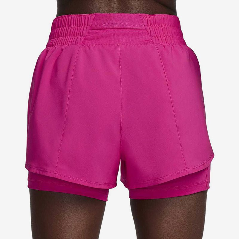 Nike/耐克正品2025女士运动二合一梭织印花跑步短裤DX6013-615