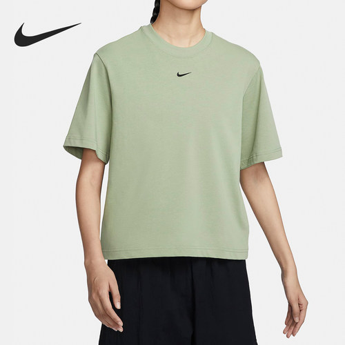 Nike/耐克正品夏季女士圆领透气休闲运动短袖T恤DD1238-387