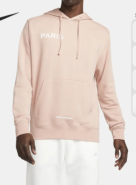 Nike/耐克正品秋冬新款男子保暖巴黎圣日耳曼连帽卫衣 DN1317-080