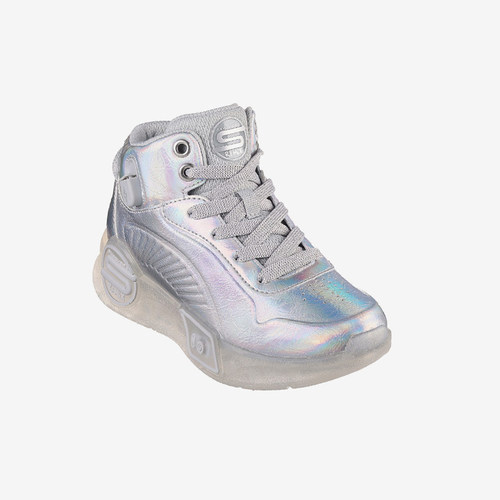 Skechers/斯凯奇正品当季新款大童时尚高帮声控休闲冰灯鞋