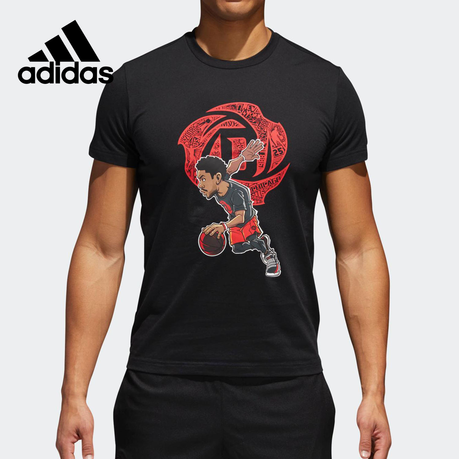 Adidas/阿迪达斯男子篮球文化衫