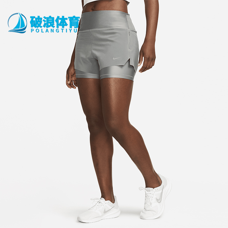 耐克女士透气训练运动短裤