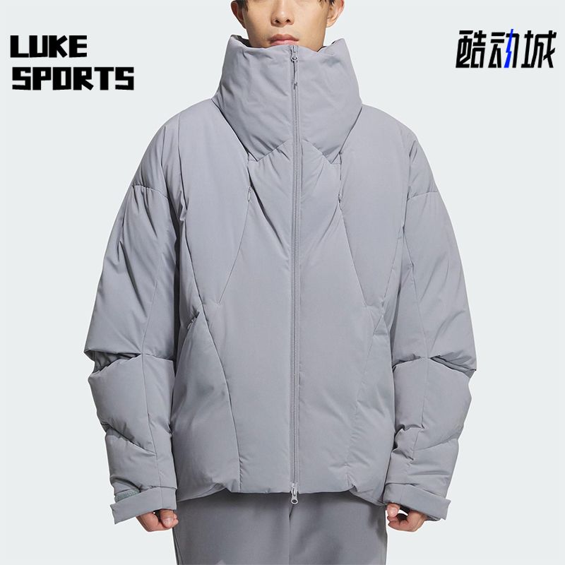 Adidas/阿迪达斯正品冬季男士运动保暖时尚潮流宽松羽绒服KC2591