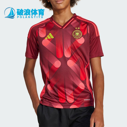 Adidas/阿迪达斯正品DFB A JSY Y大童足球经典运动比赛短袖JF2608