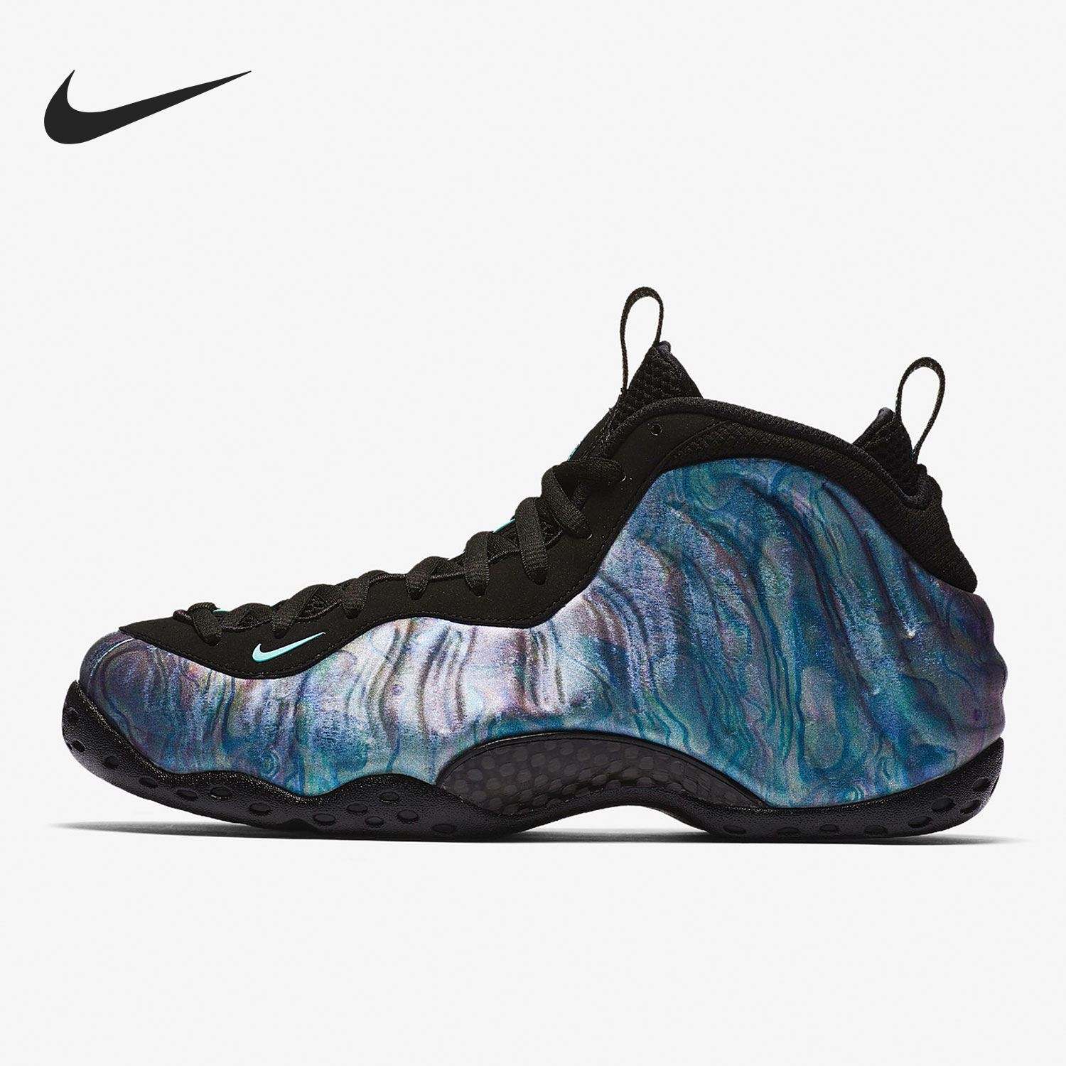 Nike/耐克正品男女同款喷泡一体成型防滑篮球鞋575420-009