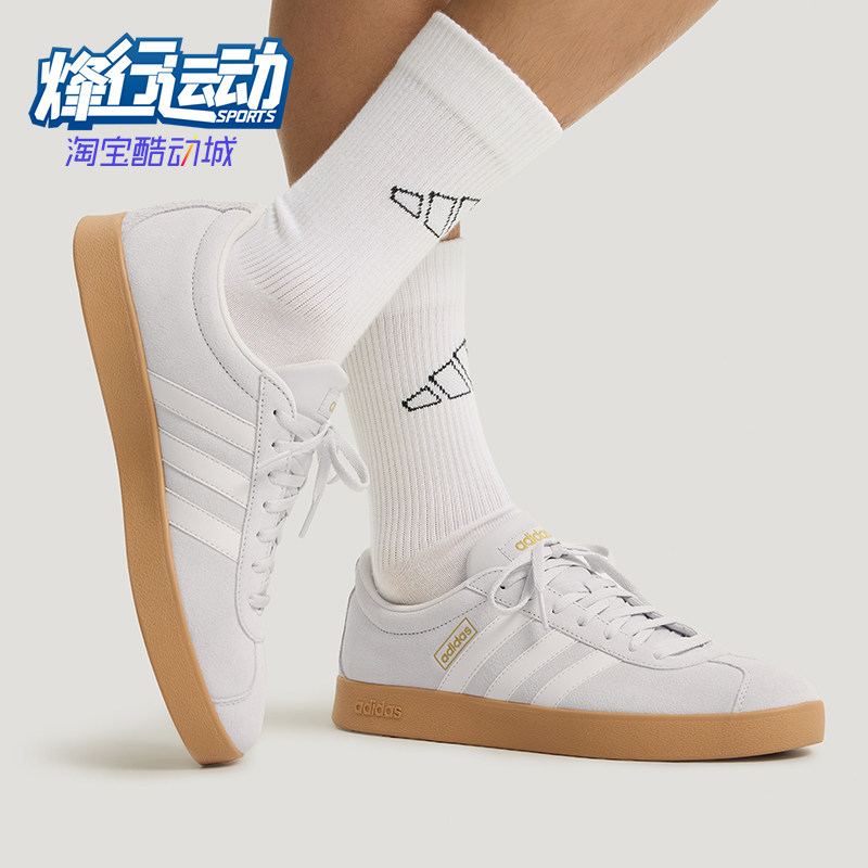 Adidas/阿迪达斯正品2026春季款男女日常运动耐磨低帮板鞋KH5554,运动鞋new,板鞋,淘宝优惠券,粉丝福利购,淘宝优惠卷