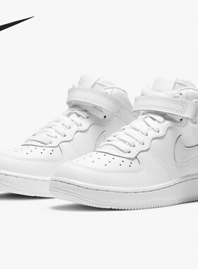 Nike/耐克正品 新款 FORCE 1 MID 儿童魔术贴休闲运动鞋314196