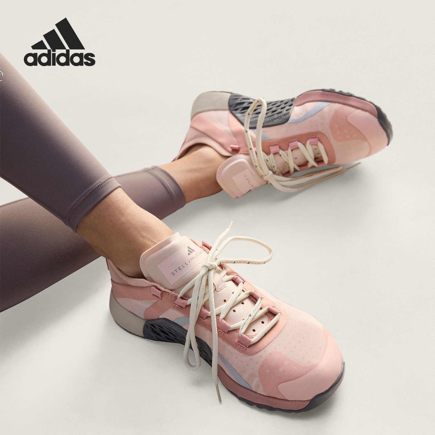 Adidas/阿迪达斯官方正品2025夏季女士运动综合耐磨训练鞋JQ1592