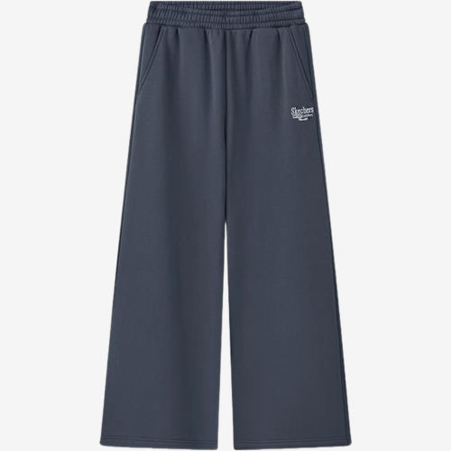 Skechers斯凯奇正品女加绒宽松保暖柔软透气运动裤L325W059-040J