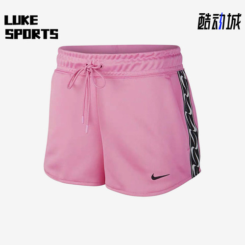 Nike/耐克正品刺绣抽绳系带运动直筒休闲舒适短裤CJ6318-610
