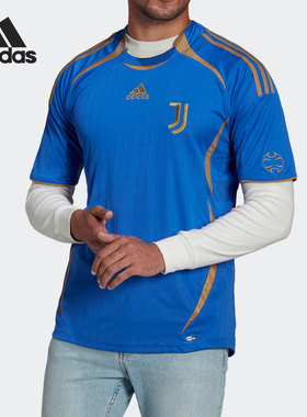 Adidas/阿迪达斯正品年新款男子运动足球训练球衣T恤H32551