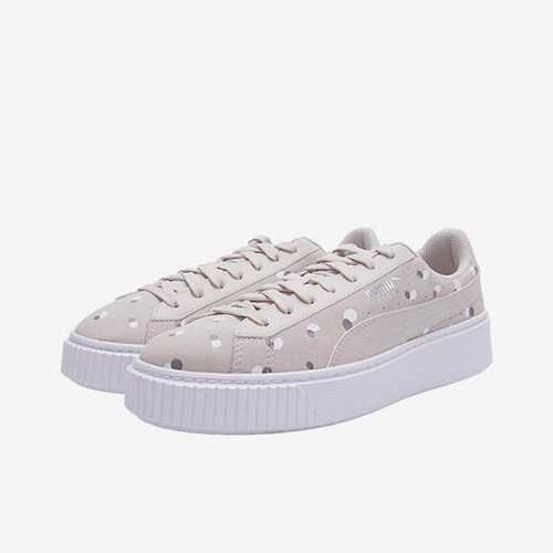 Puma/彪马正品Suede Platform Dots女士运动板鞋368991-02