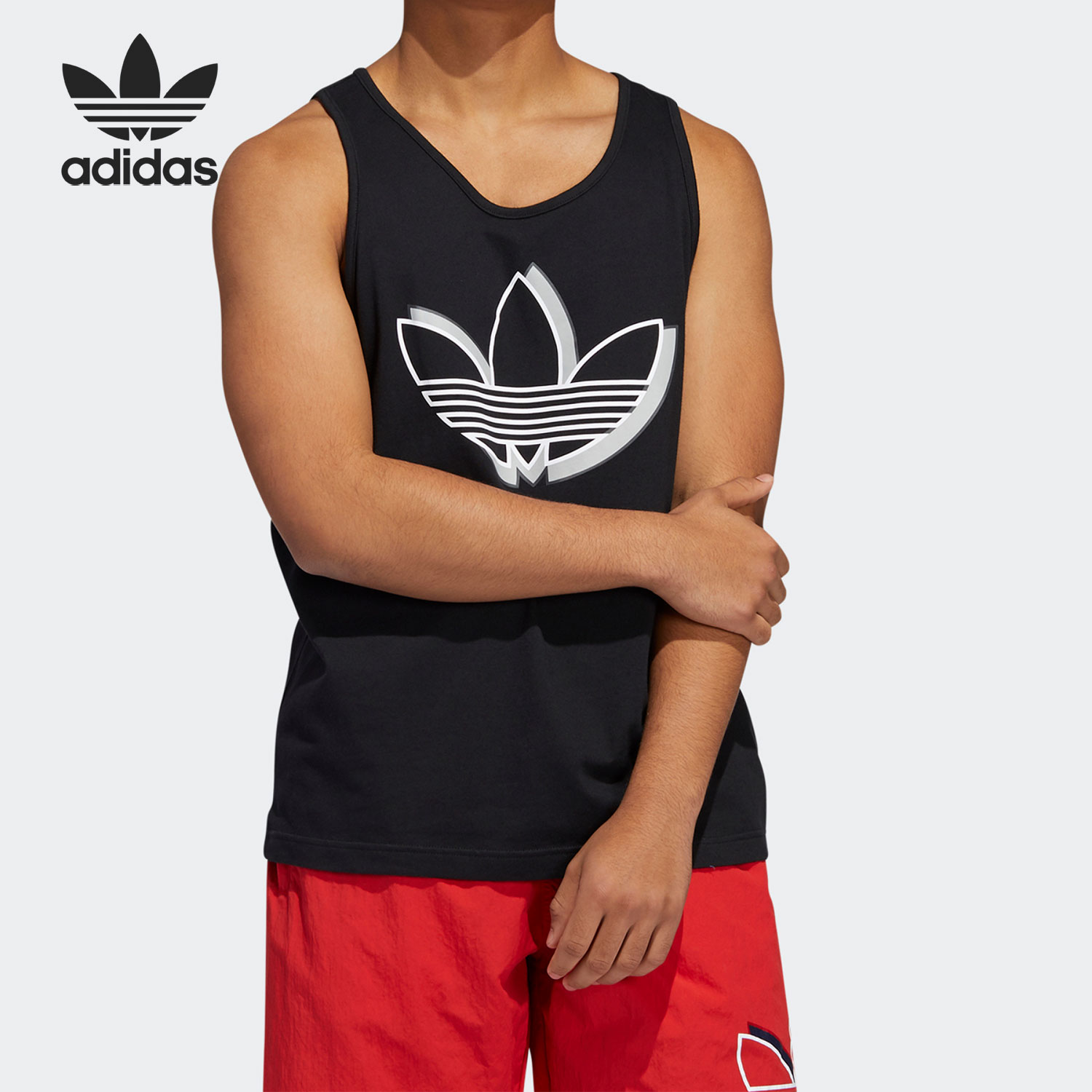 男子阿迪达斯正品运动T恤