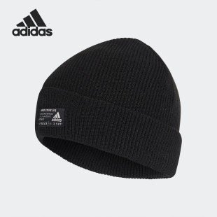 WOOLIE Adidas 阿迪达斯正品 PERF FS9033 男女训练休闲运动针织帽