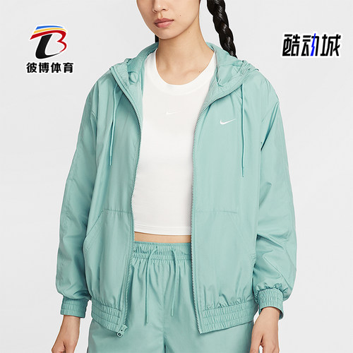 Nike/耐克正品Sportswear女士防晒宽松经典日常外套FV6299-017