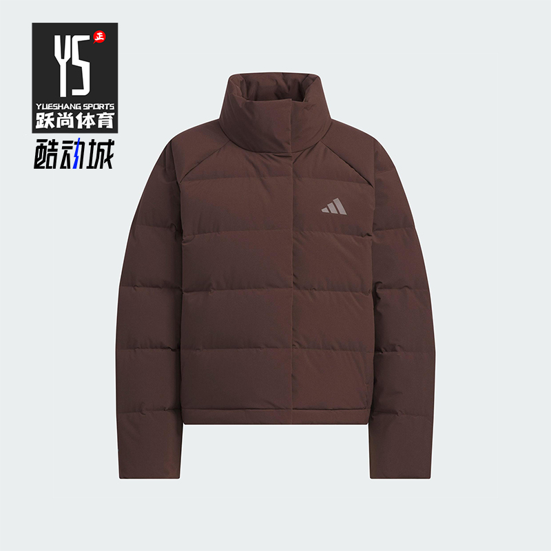 Adidas/阿迪达斯正品冬季女士简约保暖运动复古休闲羽绒服KQ5530