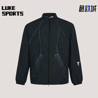 Adidas/阿迪达斯正品春季男士宽松运动经典梭织立领外套KU5308