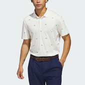 阿迪达斯正品 满印高尔夫POLO衫 POLO男士 JX9264 NOVELTY Adidas