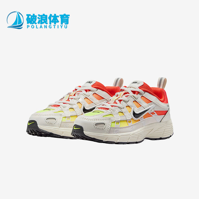 Nike/耐克正品P-60新款儿童白橙色经典校园鞋跑步鞋IO9923-100