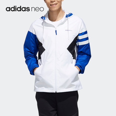 Adidas/阿迪达斯正品neo M CS XIELD WB男子运动休闲外套GG3449