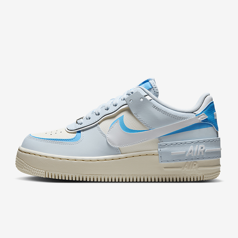 Nike/耐克正品Air Force1女士空一号厚底板鞋DZ1847-400