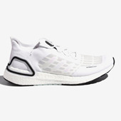 阿迪达斯正品 男女跑步鞋 2020夏新款 Adidas BOOST白色运动鞋 FY3473