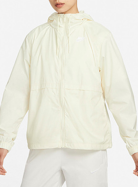 Nike/耐克正品新款女子休闲运动梭织连帽外套DM6180-113
