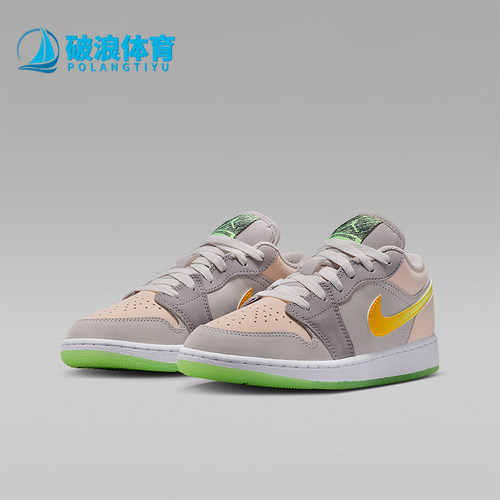 Nike/耐克正品JORDAN GS女子大童低帮运动轻便篮球鞋HQ2030-001