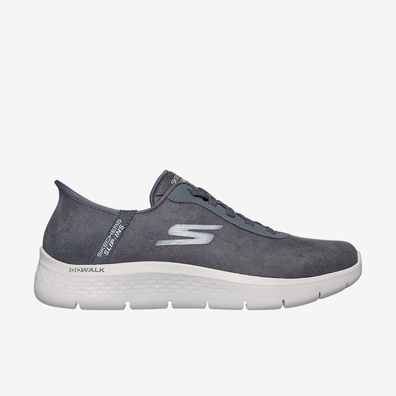 Skechers/斯凯奇正品2024新款男士运动一脚蹬休闲复古健步鞋