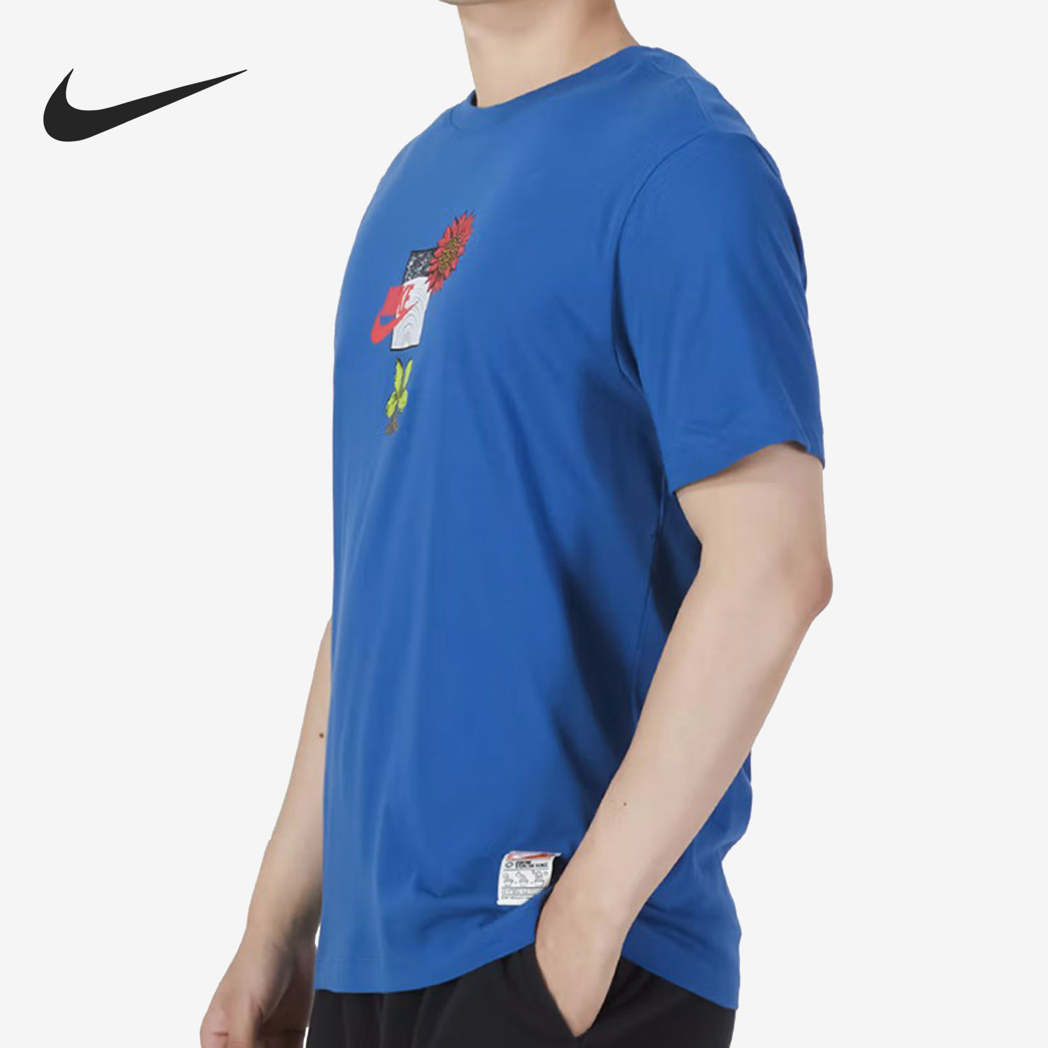 Nike/耐克正品夏季新款男子运动休闲舒适短袖T恤DQ1034-010