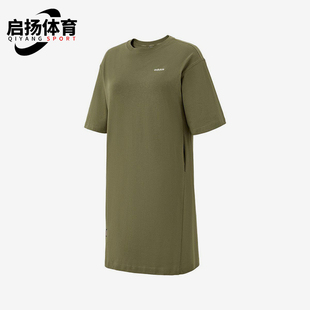 DRY LBR Adidas 短袖 TEE女士经典 连衣裙JI5085 阿迪达斯正品