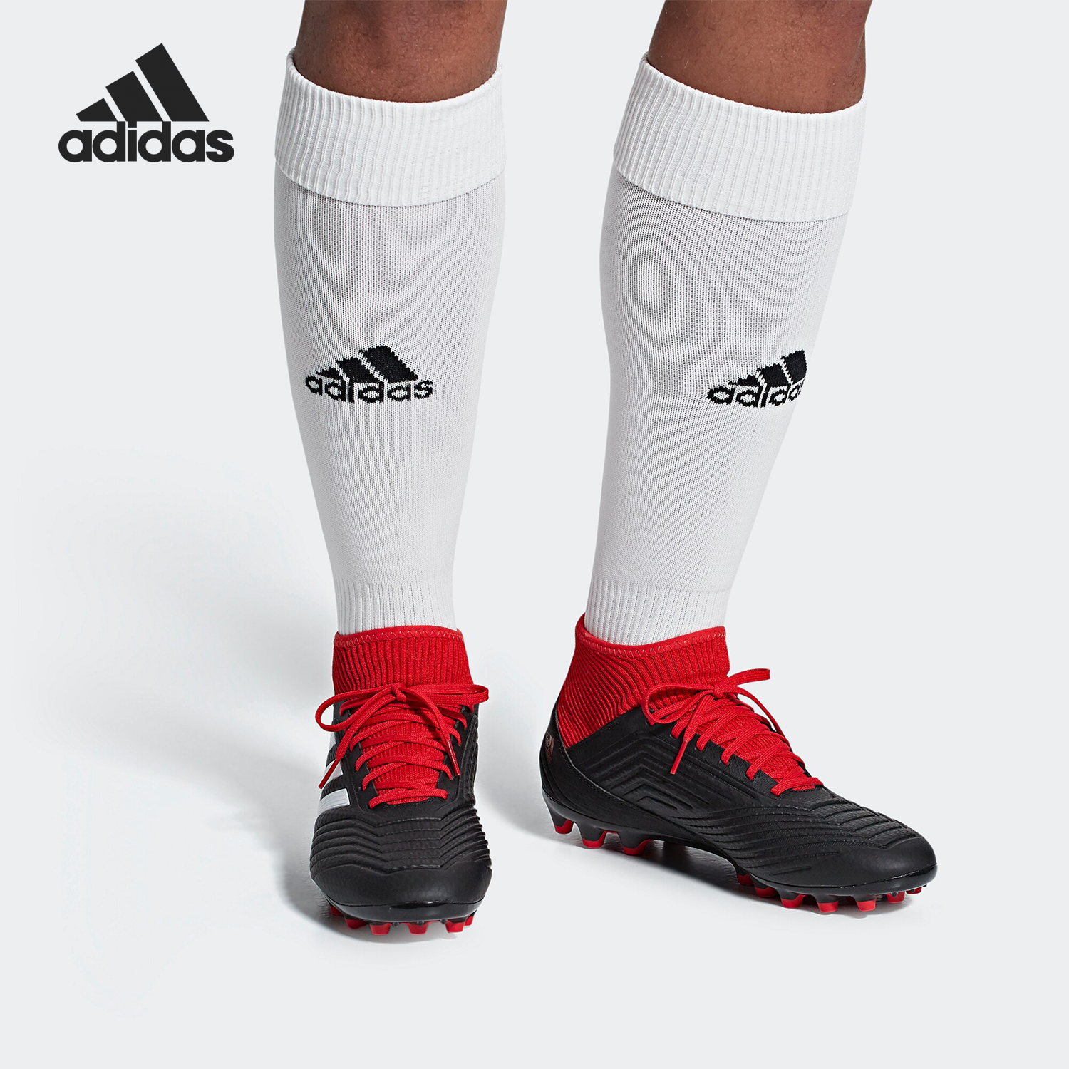 Adidas/阿迪达斯正品 当季男子PREDATOR AG 猎鹰场上足球鞋BB7747