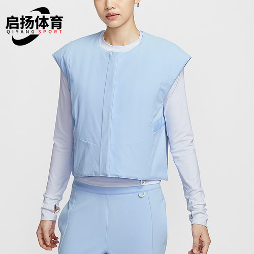 Nike/耐克正品PerfectStretch女士运动休闲日常棉马甲HV3649-441