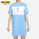 耐克正品 连衣裙DM6763 夏季 女子透气圆领短袖 412 新款 Nike