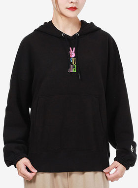 Puma/彪马正品2021新款运动休闲女子印花连帽卫衣 533049-01