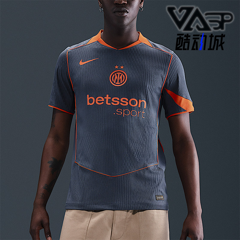 Nike/耐克正品2025男士套头运动V领透气训练足球短袖HM3196-438