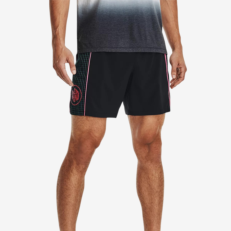 UA安德玛正品夏季男子宽松透气健身跑步训练休闲运动短裤1370331