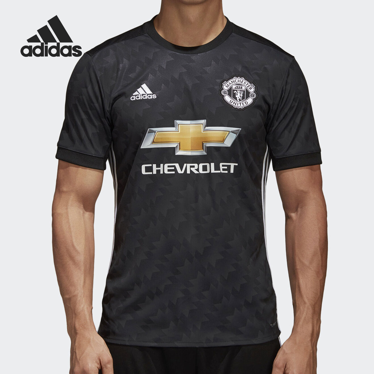 Adidas/阿迪达斯正品足球比赛服透气男子运动休闲短袖BS1217