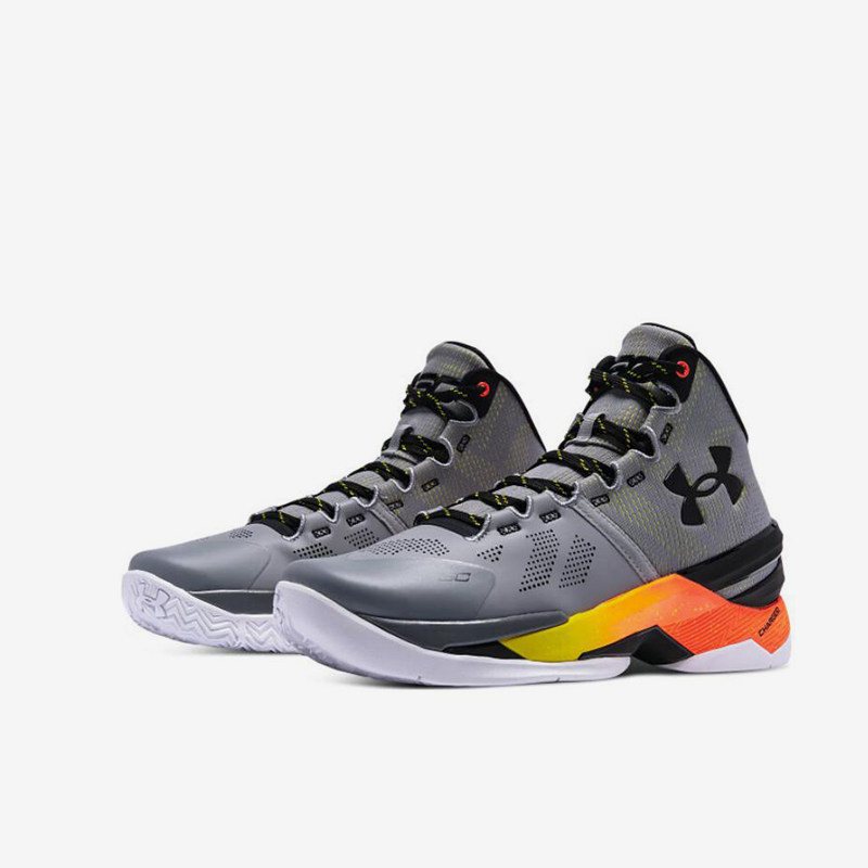 UA/安德玛正品运动男士系带防滑耐磨潮流透气篮球鞋3026052-100 - 封面