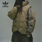 Adidas 阿迪达斯正品 联名火山背脊可拆卸男运动羽绒服IY5050