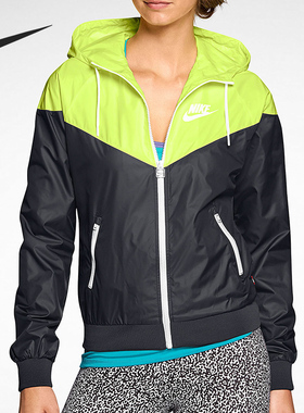 Nike/耐克正品WINDRUNNER女子连帽时尚夹克外套545909-018