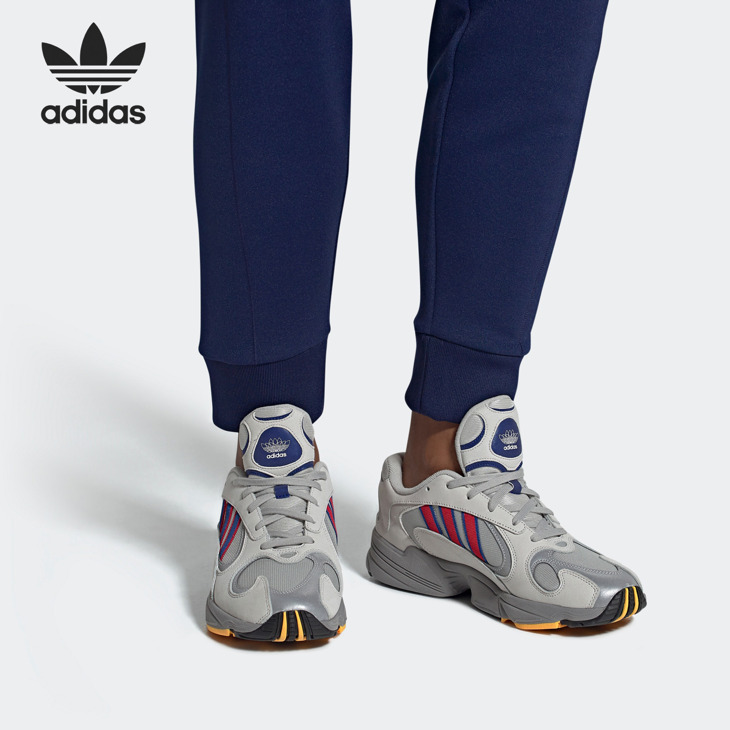 Adidas/阿迪达斯正品当季新款 YUNG-1 男女休闲复古老爹鞋CG7127