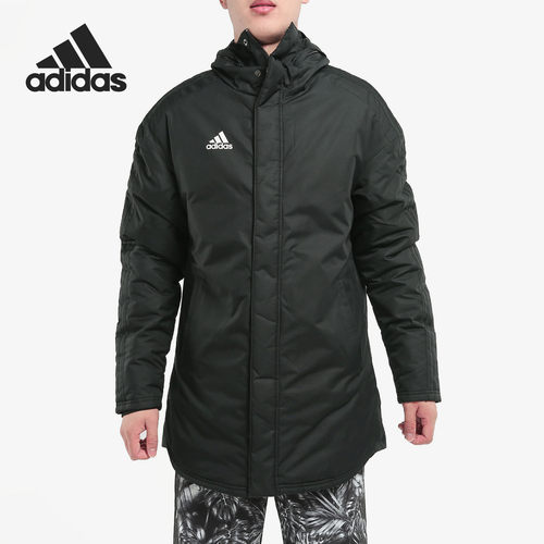 Adidas/阿迪达斯官方正品男子连帽保暖防风休闲运动棉衣 BQ6594