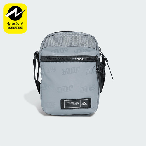 Adidas/阿迪达斯正品2025新款男女运动经典收纳户外单肩包JZ4790