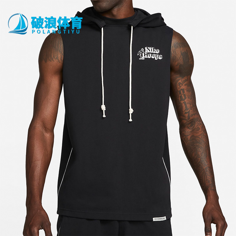 耐克正品男子无袖卫衣连帽衫