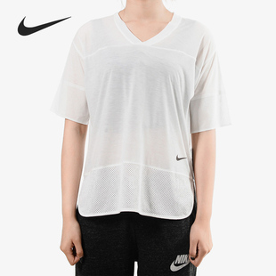 新款 当季 BREATHE 女子短袖 100 Nike 训练T恤876167 耐克正品