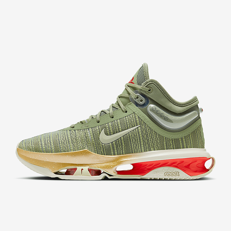 耐克男士中帮气垫缓震篮球鞋