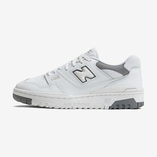 轻便透气耐磨低帮板鞋 New 简约男女同款 NB正品 BB550SWA Balance