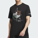 户外印花运动短袖 Adidas IU1263 新款 男士 阿迪达斯正品 夏季